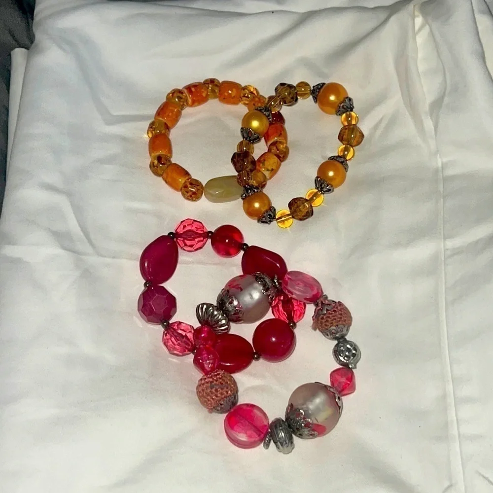 4 vintage bracelets